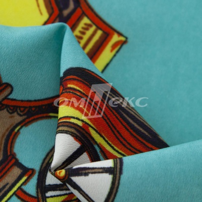 Плательная ткань "Фламенко" 16.2, 80 гр/м2, шир.150 см, принт этнический - купить в Белгороде. Цена 241.49 руб.