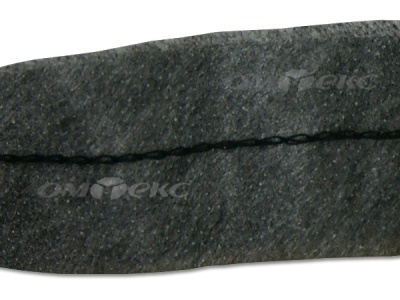 WS7225-прокладочная лента усиленная швом для подгиба 30мм-графит (50м) - купить в Белгороде. Цена: 16.97 руб.