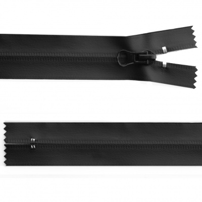 Молния водонепроницаемая PVC Т-7, 18 см, неразъемная, цвет чёрный - купить в Белгороде. Цена: 21.20 руб.
