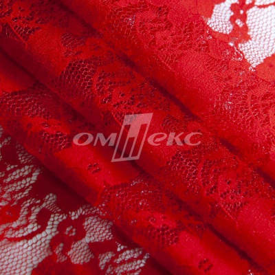 Кружевное полотно стрейч 15A61/RED, 100 гр/м2, шир.150см - купить в Белгороде. Цена 1 580.95 руб.