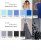 Креп стрейч Амузен 14-4122, 85 гр/м2, шир.150см, цвет голубой - купить в Белгороде. Цена 148.37 руб.