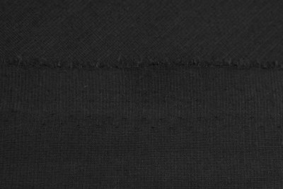 Трикотаж "Grange" BLACK 1# (2,38м/кг), 280 гр/м2, шир.150 см, цвет чёрно-серый - купить в Белгороде. Цена 861.22 руб.