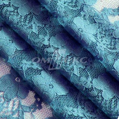 Кружевное полотно стрейч 15A61/BLUE, 100 гр/м2, шир.150см - купить в Белгороде. Цена 1 581 руб.