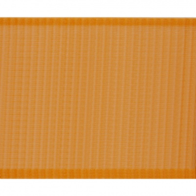 Лента капроновая "Гофре", шир. 110 мм/уп. 50 м, цвет оранжевый - купить в Белгороде. Цена: 26.93 руб.