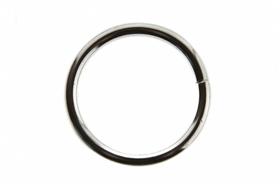 Кольцо металлическое d-3 х 32 мм, цв.-никель - купить в Белгороде. Цена: 3.92 руб.