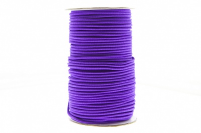 0370-1301-Шнур эластичный 3 мм, (уп.100+/-1м), цв.175- фиолет - купить в Белгороде. Цена: 459.62 руб.