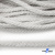 Шнур плетеный d-6 мм круглый, 70% хлопок 30% полиэстер, уп.90+/-1 м, цв.1076-белый - купить в Белгороде. Цена: 588 руб.