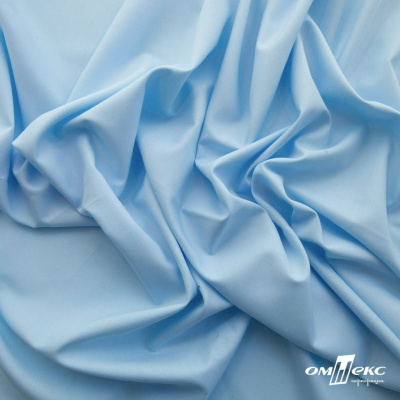 Ткань сорочечная Илер 100%полиэстр, 120 г/м2 ш.150 см, цв.голубой - купить в Белгороде. Цена 290.24 руб.