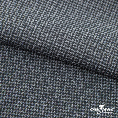Ткань костюмная Пье-де-пуль 24013, 210 гр/м2, шир.150см, цвет чёрн/св.серый - купить в Белгороде. Цена 334.18 руб.