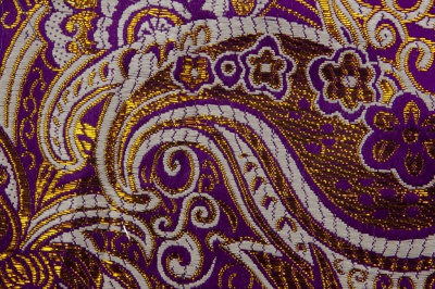 Ткань костюмная жаккард №9, 140 гр/м2, шир.150см, цвет фиолет - купить в Белгороде. Цена 387.20 руб.