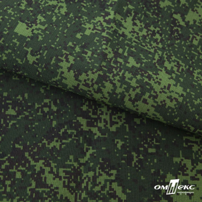 Униформ Рип Стоп 80/20 полиэфир/хлопок, 205 г/м2,  принтованный темно-зеленый, ВО, шир. 150 см - купить в Белгороде. Цена 191.15 руб.