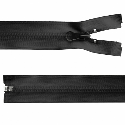 Молния водонепроницаемая PVC Т-7, 100 см, разъемная, цвет чёрный - купить в Белгороде. Цена: 61.89 руб.