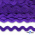 Тесьма вьюнчик 0381-0050, 5 мм/упак.33+/-1м, цвет 9530-фиолетовый - купить в Белгороде. Цена: 107.26 руб.