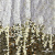 Трикотажное полотно, Сетка с пайетками, шир.130 см, #315, цв.-белый/золото - купить в Белгороде. Цена 693.39 руб.