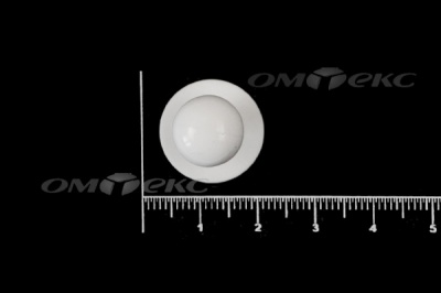 Пуговица поварская "Пукля", 10 мм, цвет белый - купить в Белгороде. Цена: 2.28 руб.