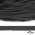 Шнур плетеный d-8 мм плоский, 70% хлопок 30% полиэстер, уп.85+/-1 м, цв.1026-серый - купить в Белгороде. Цена: 735 руб.