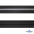 Рулонная молния с покрытием PVC спираль тип 3 (упак.270м) -черная с полосой СВО - купить в Белгороде. Цена: 12.74 руб.