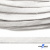 Шнур плетеный d-8 мм плоский, 70% хлопок 30% полиэстер, уп.85+/-1 м, цв.1018-белый - купить в Белгороде. Цена: 735 руб.