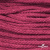 Шнур плетеный d-6 мм, 70% хлопок 30% полиэстер, уп.90+/-1 м, цв.1068-фуксия - купить в Белгороде. Цена: 588 руб.