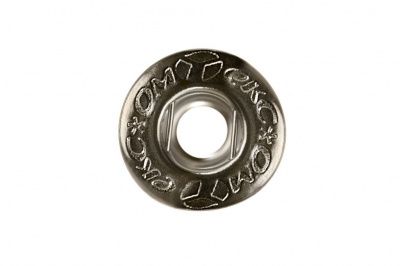 Кнопка металлическая "Альфа" с пружиной, 15 мм (уп. 720+/-20 шт), цвет никель - купить в Белгороде. Цена: 1 466.73 руб.