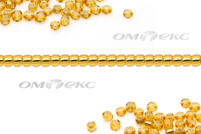 Бисер (SL) 11/0 ( упак.100 гр) цв.22 - золото - купить в Белгороде. Цена: 53.34 руб.