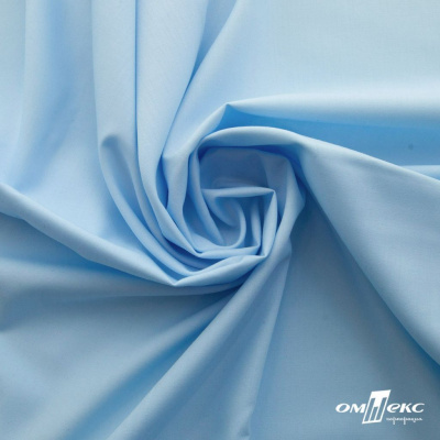 Ткань сорочечная Илер 100%полиэстр, 120 г/м2 ш.150 см, цв.голубой - купить в Белгороде. Цена 290.24 руб.