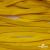 Шнур плетеный (плоский) d-12 мм, (уп.90+/-1м), 100% полиэстер, цв.269 - жёлтый - купить в Белгороде. Цена: 8.62 руб.