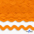 Тесьма вьюнчик 0381-0080, 8 мм/упак.33+/-1м, цвет 9511-оранжевый - купить в Белгороде. Цена: 107.26 руб.