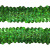 Тесьма с пайетками D4, шир. 30 мм/уп. 25+/-1 м, цвет зелёный - купить в Белгороде. Цена: 1 087.39 руб.