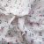 Ткань Муслин принт, 100% хлопок, 125 гр/м2, шир. 140 см, #2308 цв. 6 белый с цветком - купить в Белгороде. Цена 413.11 руб.