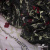 Сетка с вышивкой "Мадрид" 135 г/м2, 100% нейлон, ширина 130 см, Цвет 4/Черный - купить в Белгороде. Цена 980 руб.