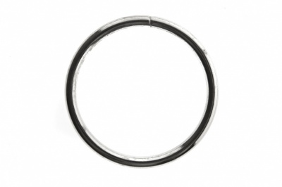 Кольцо металлическое №40 мм, цв.-никель - купить в Белгороде. Цена: 4.45 руб.