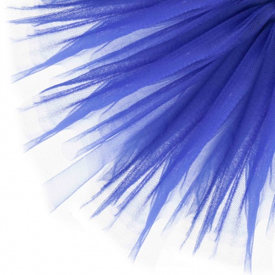 Фатин матовый 16-101, 12 гр/м2, шир.300см, цвет т.синий - купить в Белгороде. Цена 100.92 руб.