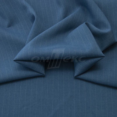 Костюмная ткань "Жаклин", 188 гр/м2, шир. 150 см, цвет серо-голубой - купить в Белгороде. Цена 426.49 руб.