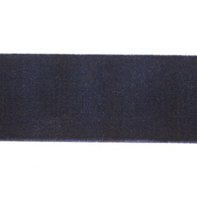 Лента бархатная нейлон, шир.25 мм, (упак. 45,7м), цв.180-т.синий - купить в Белгороде. Цена: 800.84 руб.