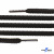 Шнурки #106-09, круглые 130 см, цв.чёрный - купить в Белгороде. Цена: 21.92 руб.