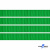 Репсовая лента 019, шир. 6 мм/уп. 50+/-1 м, цвет зелёный - купить в Белгороде. Цена: 87.54 руб.