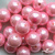 0404-00108-Бусины пластиковые под жемчуг "ОмТекс", 16 мм, (уп.50гр=24+/-1шт) цв.101-св.розовый - купить в Белгороде. Цена: 44.18 руб.
