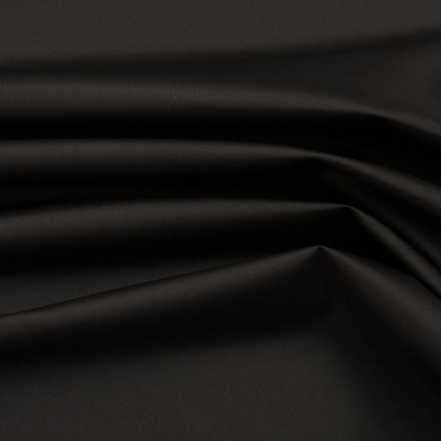 Курточная ткань Дюэл (дюспо), PU/WR/Milky, 80 гр/м2, шир.150см, цвет чёрный - купить в Белгороде. Цена 141.80 руб.
