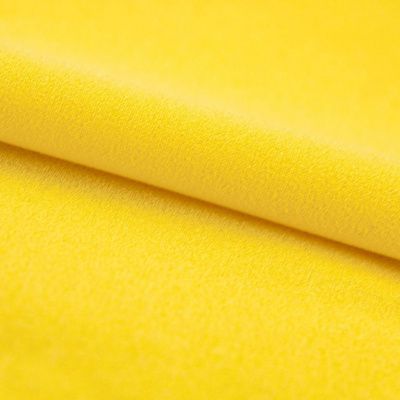 Креп стрейч Амузен 12-0752, 85 гр/м2, шир.150см, цвет жёлтый - купить в Белгороде. Цена 194.07 руб.
