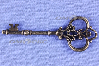Декоративный элемент для творчества из металла "Ключ"8,5 см  - купить в Белгороде. Цена: 26.66 руб.