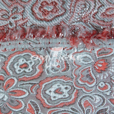 Ткань костюмная жаккард, 135 гр/м2, шир.150см, цвет красный№12 - купить в Белгороде. Цена 441.92 руб.
