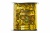 Пайетки "ОмТекс" на нитях, SILVER SHINING, 6 мм F / упак.91+/-1м, цв. 48 - золото - купить в Белгороде. Цена: 356.19 руб.