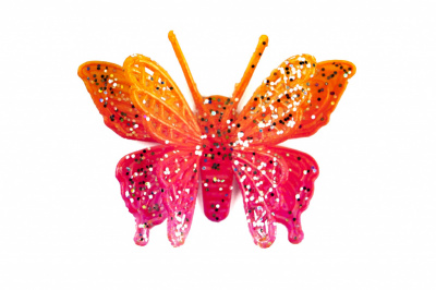 Бабочка декоративная пластиковая #10 - купить в Белгороде. Цена: 7.09 руб.