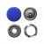 Кнопка рубашечная (закрытая) 9,5мм - эмаль, цв.168 - голубой - купить в Белгороде. Цена: 4.77 руб.
