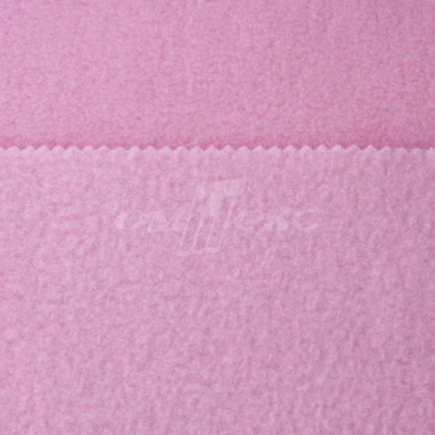 Флис окрашенный 15-2215, 250 гр/м2, шир.150 см, цвет светло-розовый - купить в Белгороде. Цена 580.31 руб.