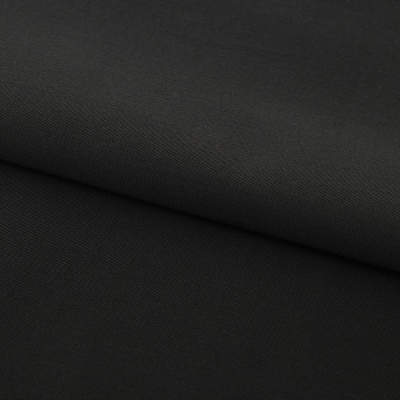 Костюмная ткань с вискозой "Меган", 210 гр/м2, шир.150см, цвет чёрный - купить в Белгороде. Цена 378.55 руб.