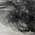 Сетка Фатин Глитер Спейс, 12 (+/-5) гр/м2, шир.150 см, 16-167/черный - купить в Белгороде. Цена 184.03 руб.