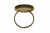 Заготовка для рукоделия металлическая фигурная для кольца 15мм - купить в Белгороде. Цена: 7.44 руб.