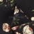 Плательная ткань "Фламенко" 3.1, 80 гр/м2, шир.150 см, принт растительный - купить в Белгороде. Цена 239.03 руб.